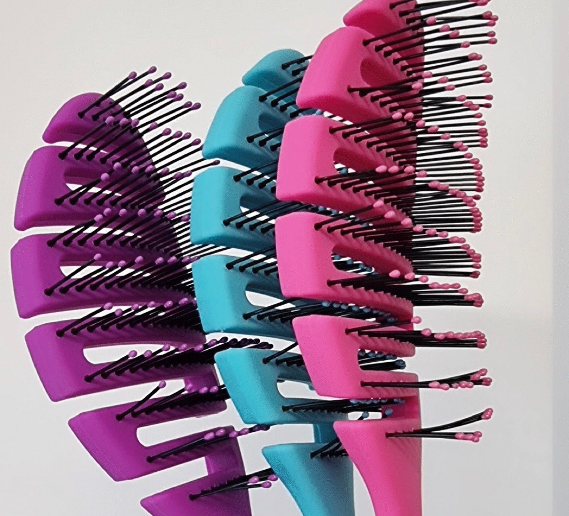 Buy Detangling Brush blue oval - House Of Hair New Zealand Haircare