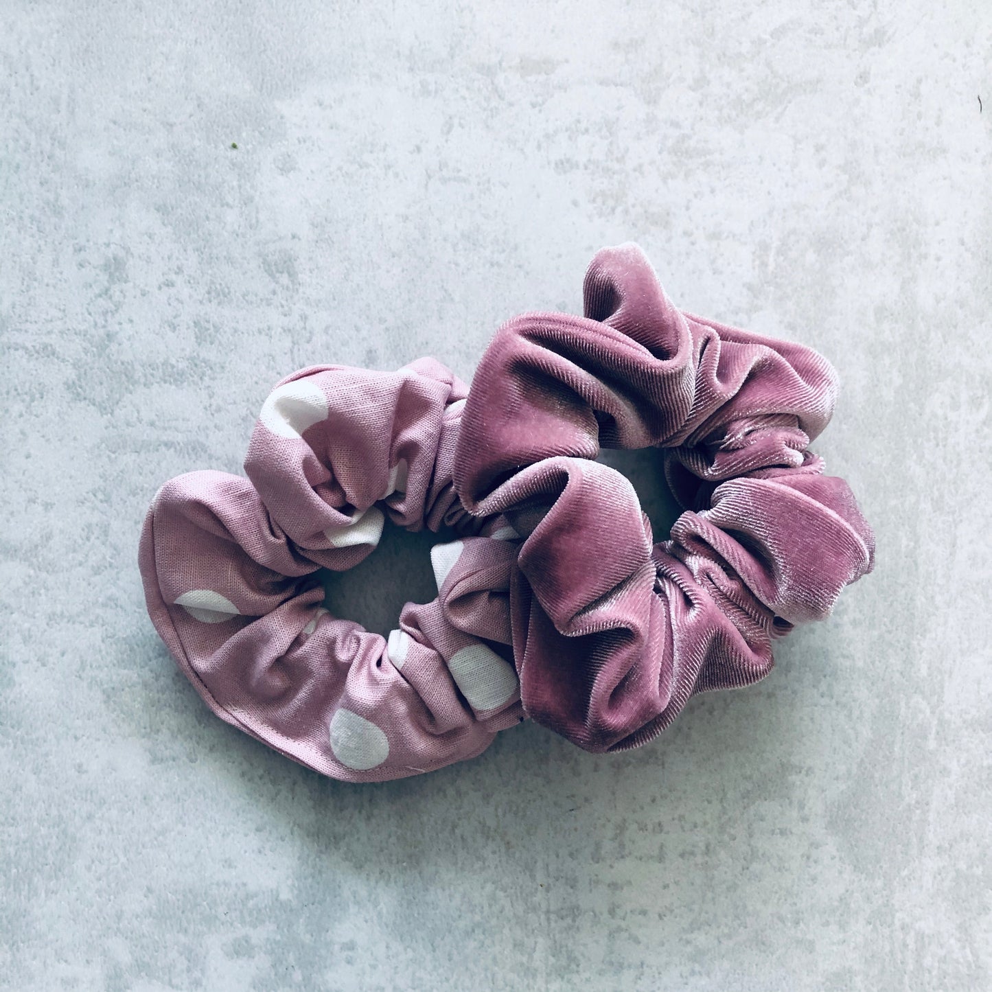 Buy Cotton Scrunchie Blush Spot - House Of Hair New Zealand Haircare