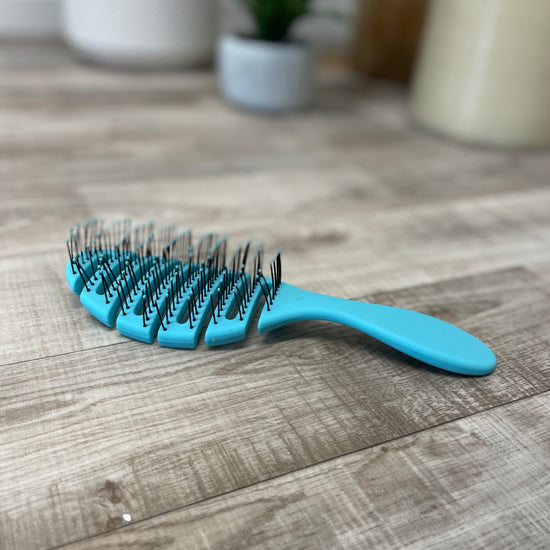 Buy Detangling Brush blue oval - House Of Hair New Zealand Haircare