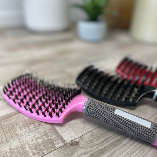 Load image into Gallery viewer, Buy Pink Hair Brush - House Of Hair New Zealand Haircare
