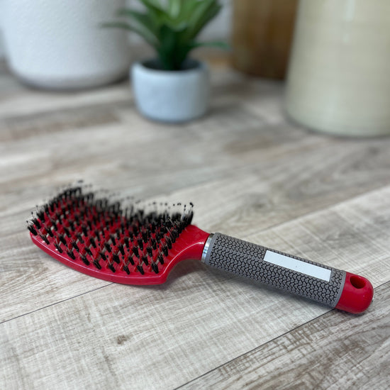 Buy Red Hair Brush - House Of Hair New Zealand Haircare