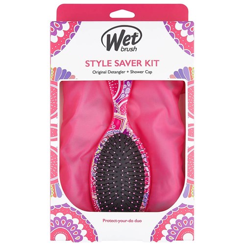 Buy Wet Brush - Style Saver Kit Pink - House Of Hair New Zealand Haircare